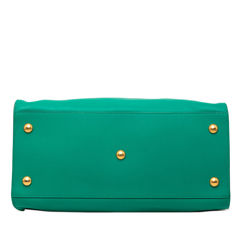 Medium Calfskin Cabas Chyc Satchel - Image 3
