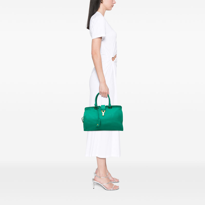 Medium Calfskin Cabas Chyc Satchel - Image 7