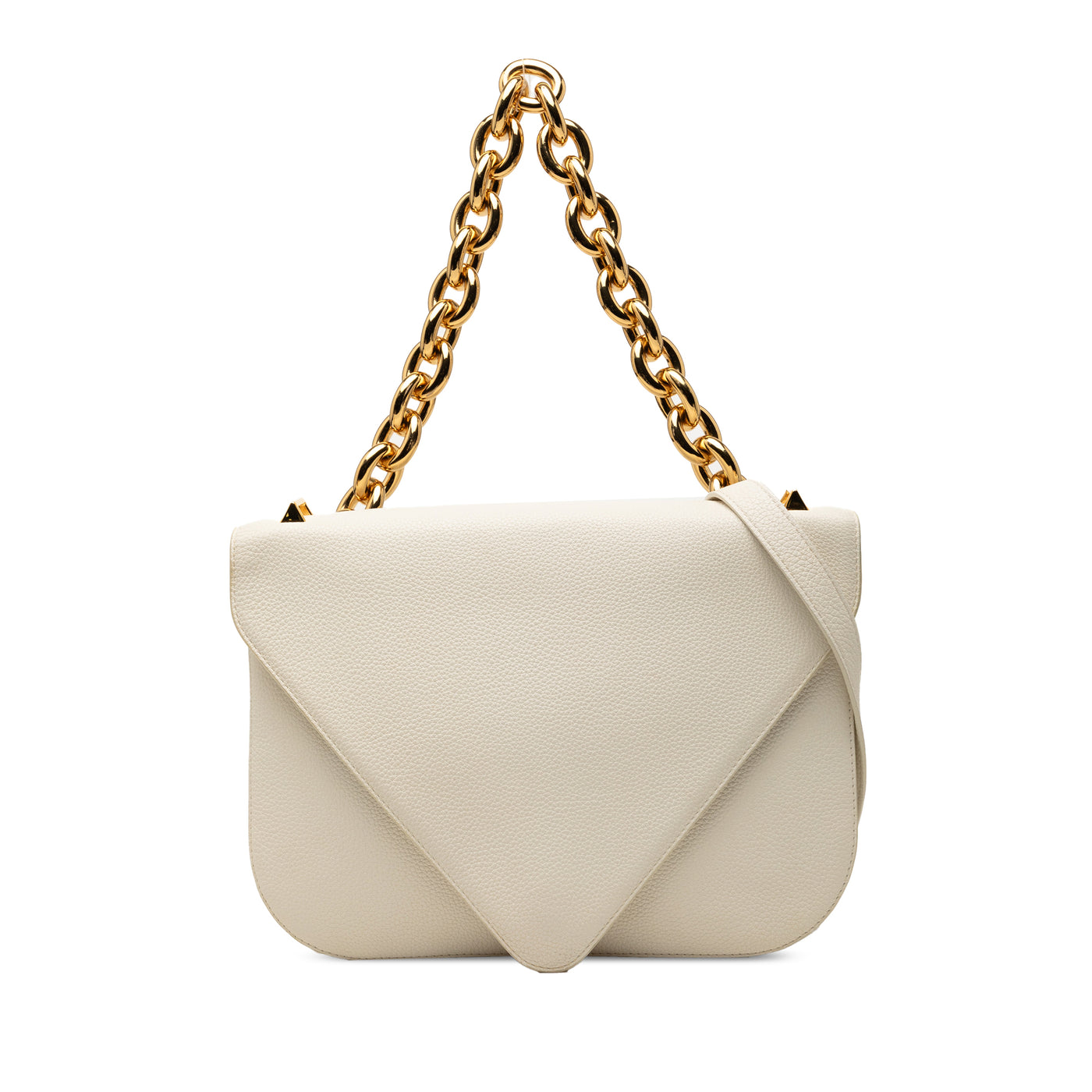 Medium Leather Mount Envelope Chain Bag - Image 1