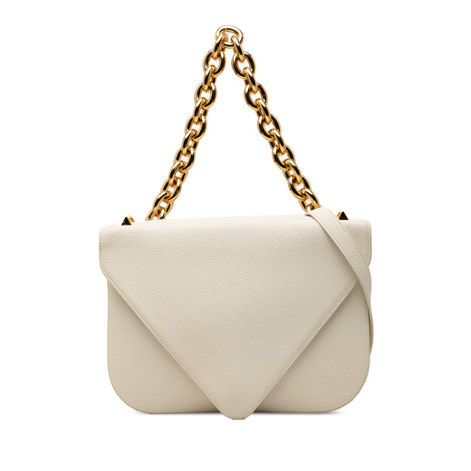 Medium Leather Mount Envelope Chain Bag - Image 1