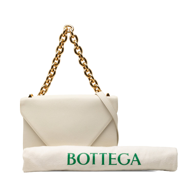 Medium Leather Mount Envelope Chain Bag - Image 8