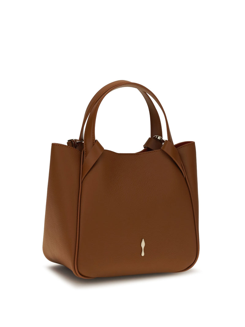 Christian Louboutin Shoulder Bag — Brown Calf Leather Bos Taurus