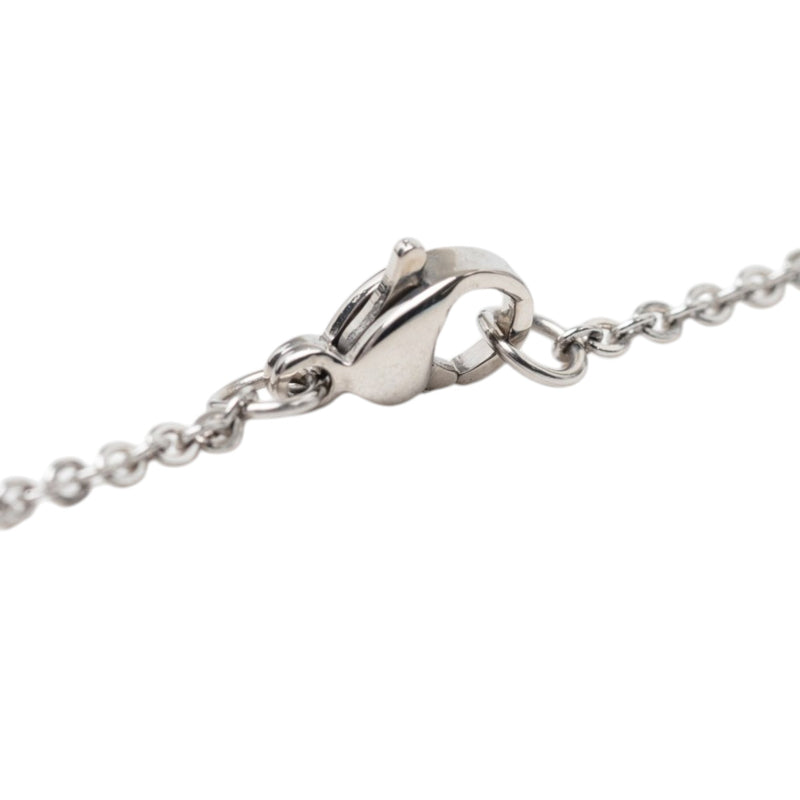 Palladium Plated Enamel Pop H Pendant Necklace - Image 5