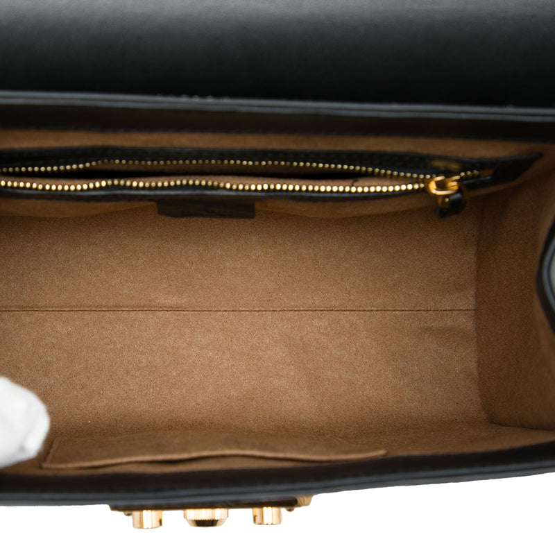 Small GG Supreme Padlock Satchel - Image 4