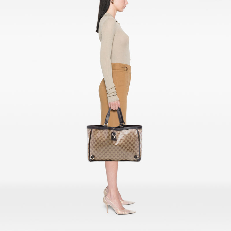 GG Crystal Abbey D Ring Tote - Image 6