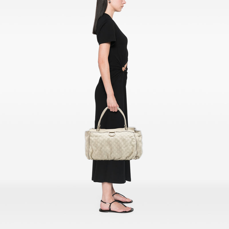 Guccissima Abbey D Ring Tote - Image 7