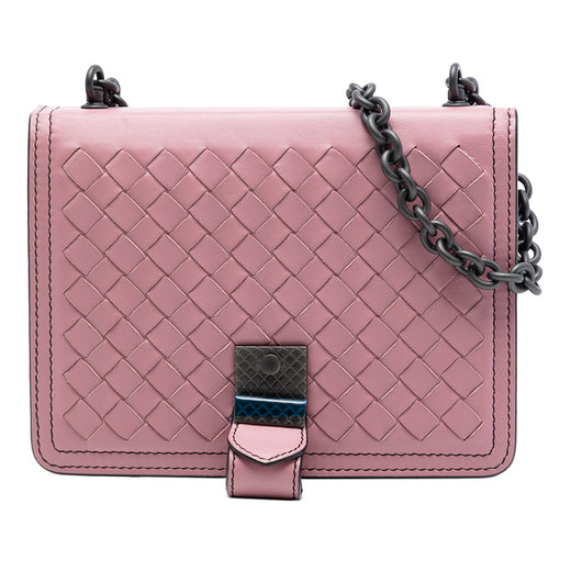 Small Nappa Intrecciato Runway Shoulder Bag - Image 1