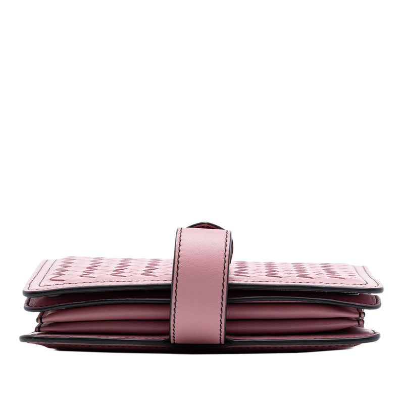 Small Nappa Intrecciato Runway Shoulder Bag - Image 3
