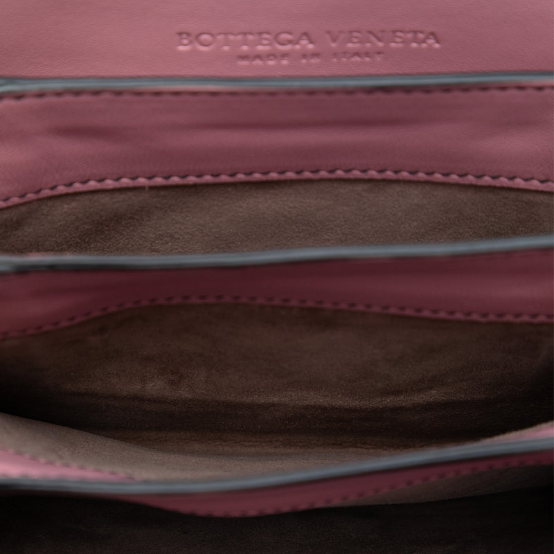 Small Nappa Intrecciato Runway Shoulder Bag - Image 4