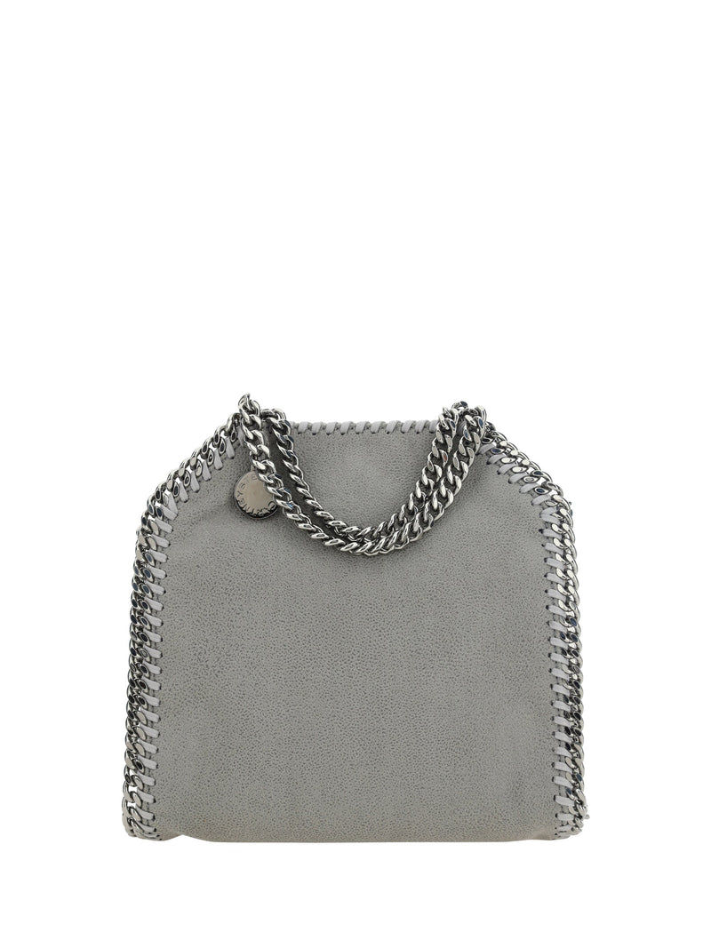 Stella Mccartney Tiny Shaggy Clutch — Gray Polyester