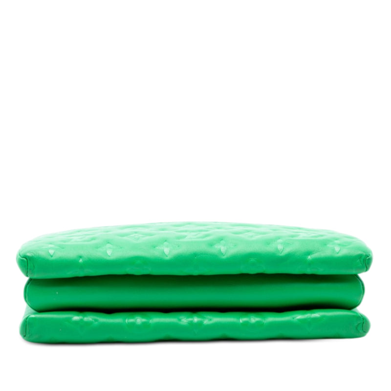 Monogram Embossed Puffy Lambskin Coussin PM - Image 3