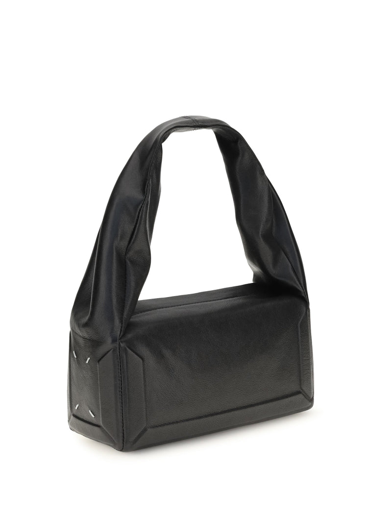 Maison Margiela Shoulder Bag — Black Sheepskin Leather