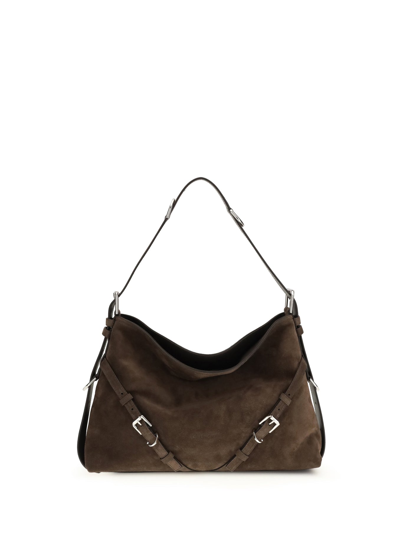 Givenchy Shoulder Bag — Brown Calf Suede