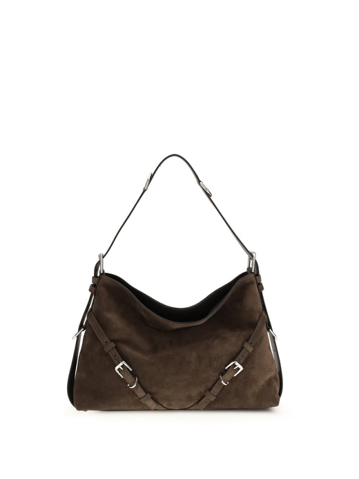 Givenchy Shoulder Bag — Brown Calf Suede