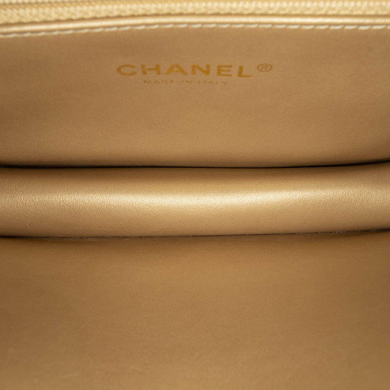 Quilted Lambskin Octagonal Buckle Crossbody - Image 6