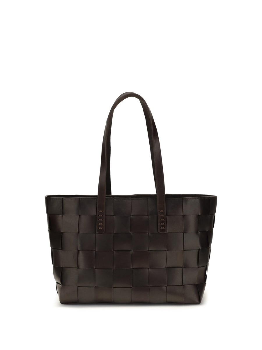 Dragon Diffusion Japan Tote Bag — Brown Calf Leather Bos Taurus