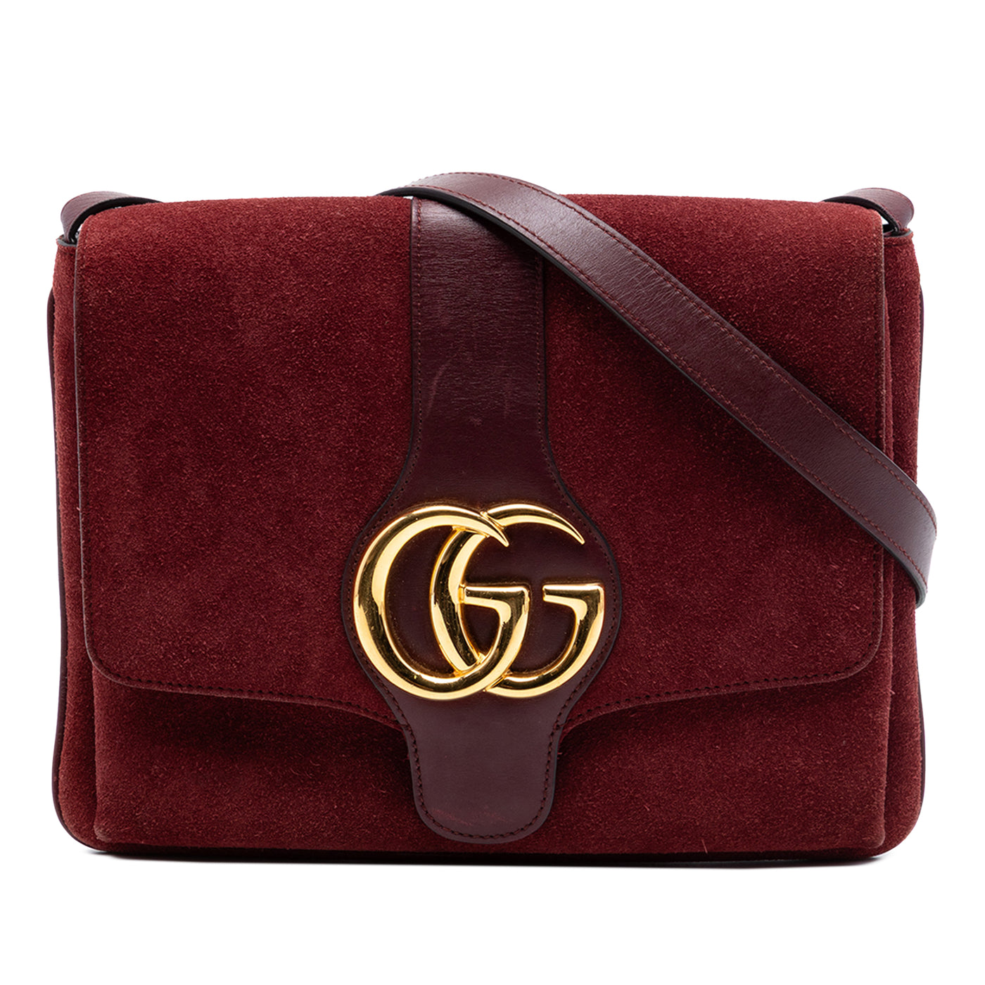 Medium Suede Arli Crossbody - Image 1