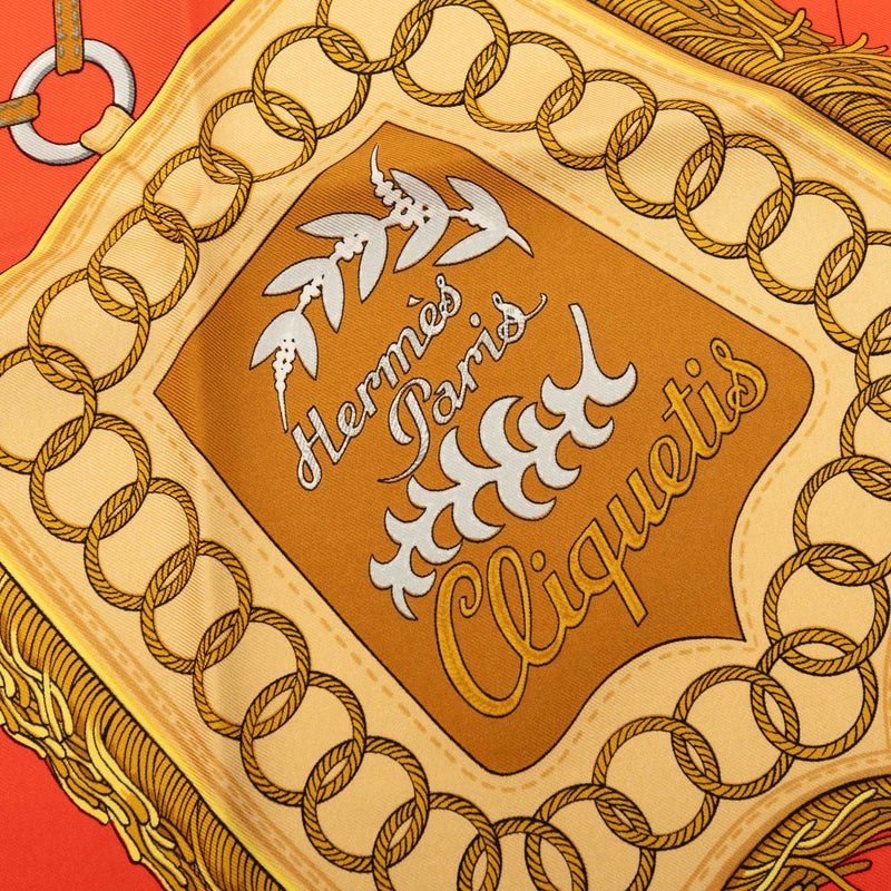 Cliquetis Silk Scarf 90 - Image 5