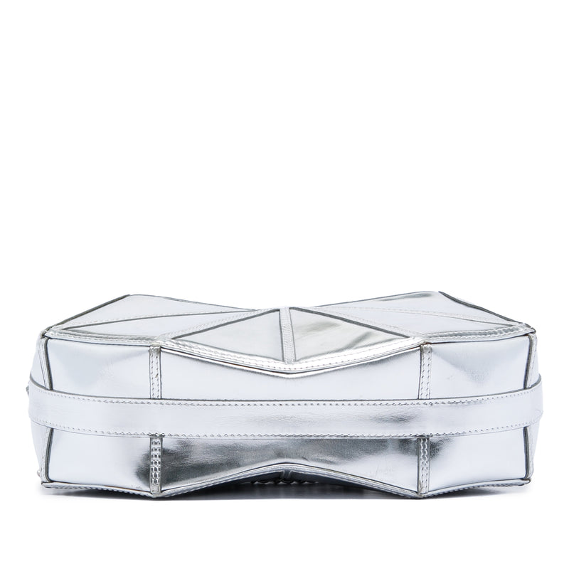 Metallic Lambskin Midnight Swim Wristlet Clutch - Image 3