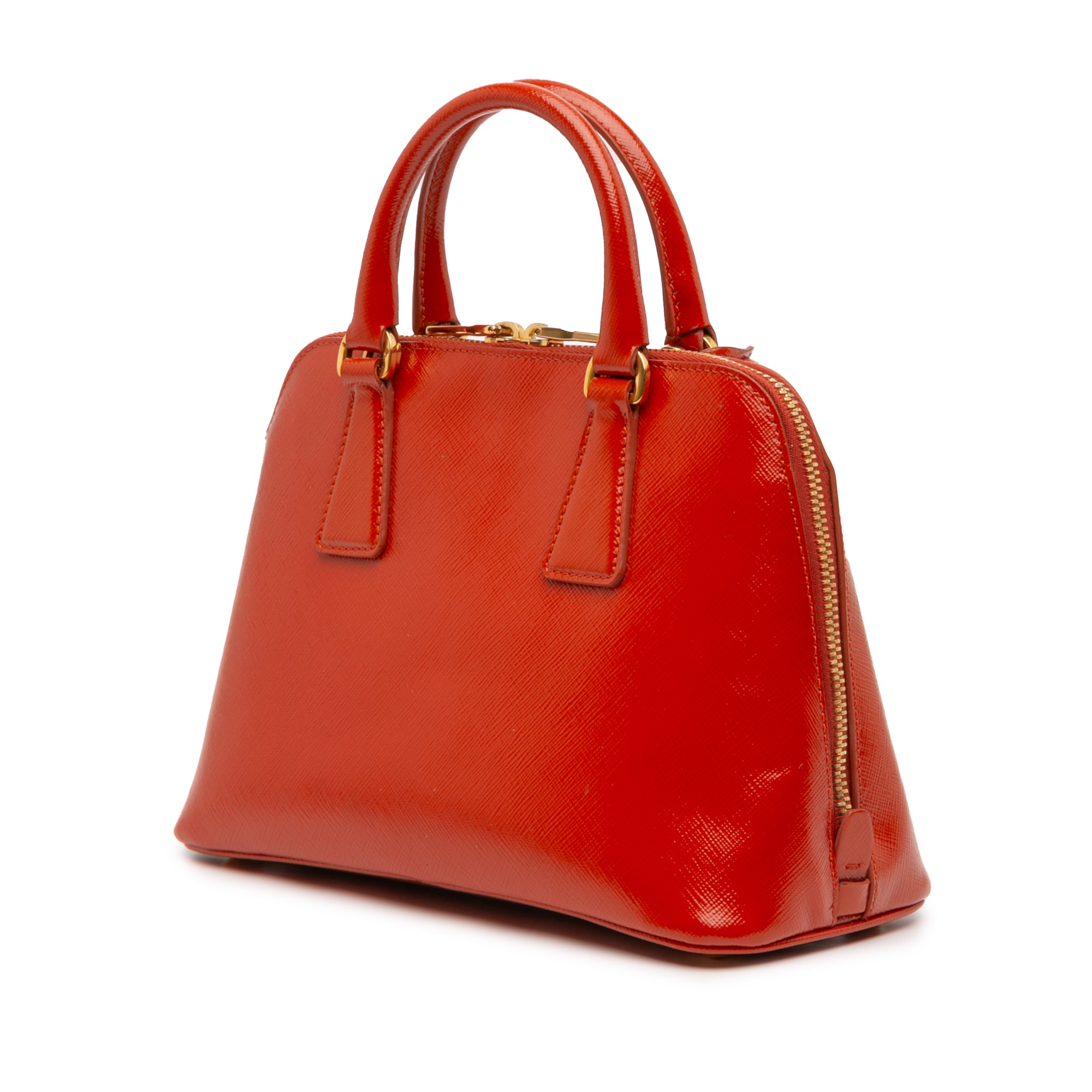 Small Saffiano Vernice Promenade Satchel - Image 2