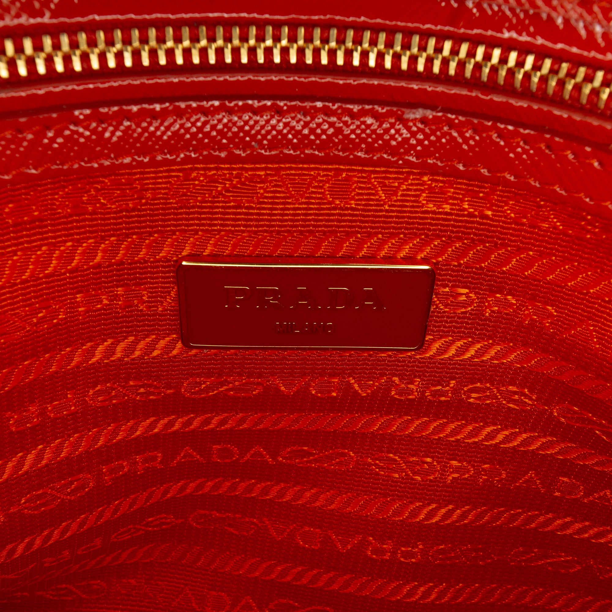Small Saffiano Vernice Promenade Satchel - Image 5