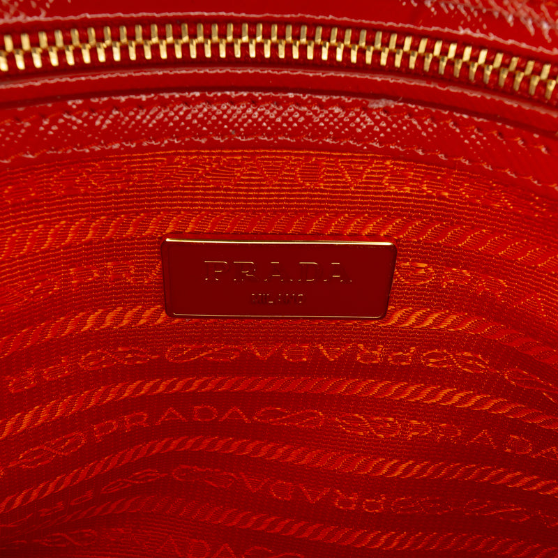 Small Saffiano Vernice Promenade Satchel - Image 5