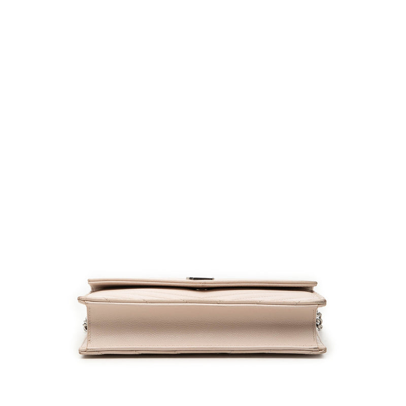 Grain De Poudre Chevron Cassandre Envelope Chain Wallet - Image 3