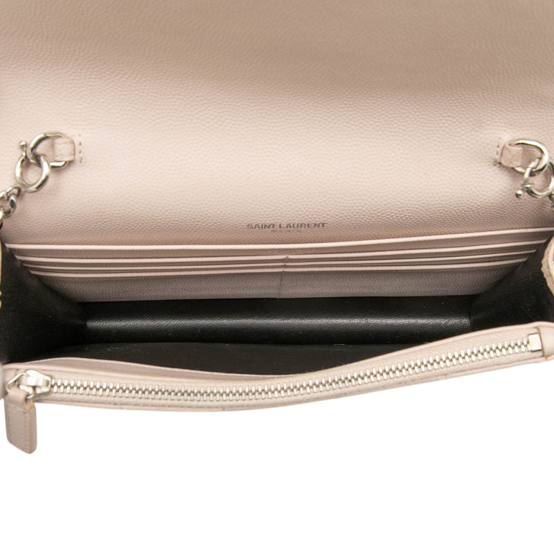 Grain De Poudre Chevron Cassandre Envelope Chain Wallet - Image 4