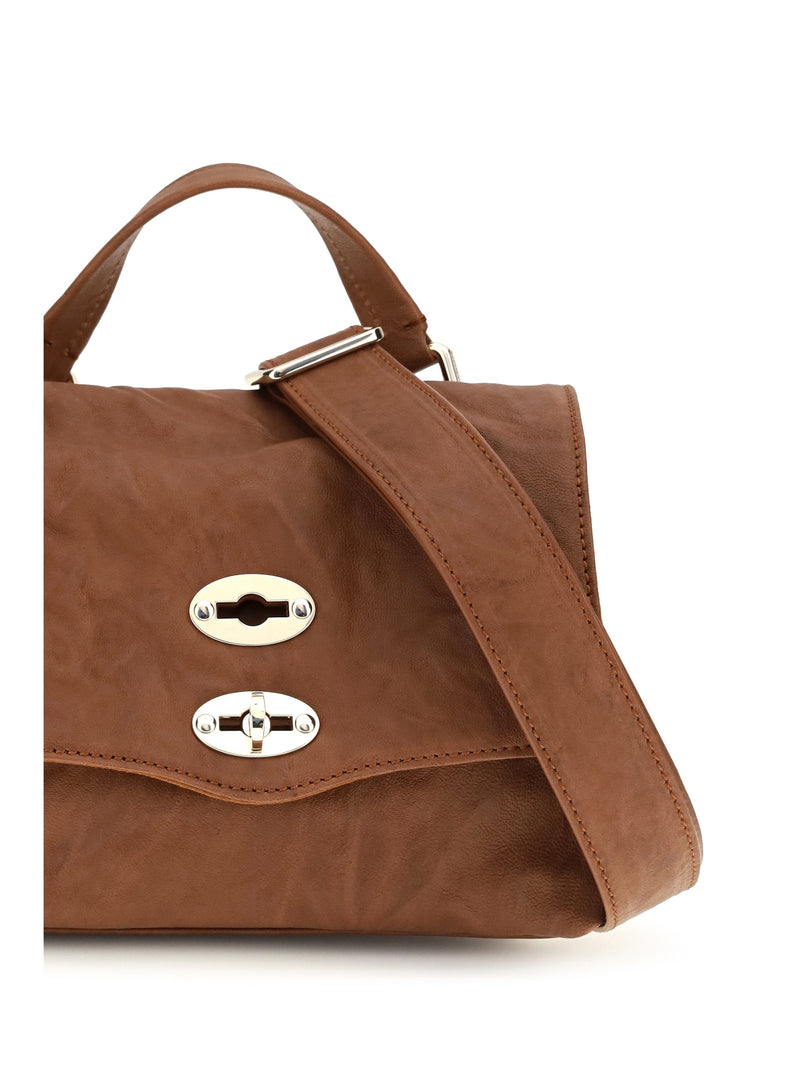 Zanellato Shoulder Bag — Brown Suede Leather