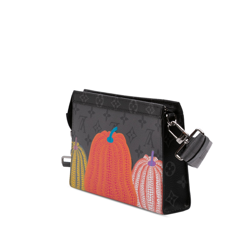 Yayoi Kusama Monogram Eclipse Reverse Pumpkin Wearable Wallet - Image 2