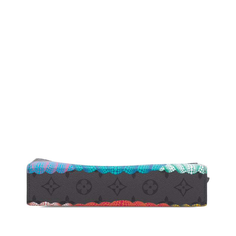 Yayoi Kusama Monogram Eclipse Reverse Pumpkin Wearable Wallet - Image 3