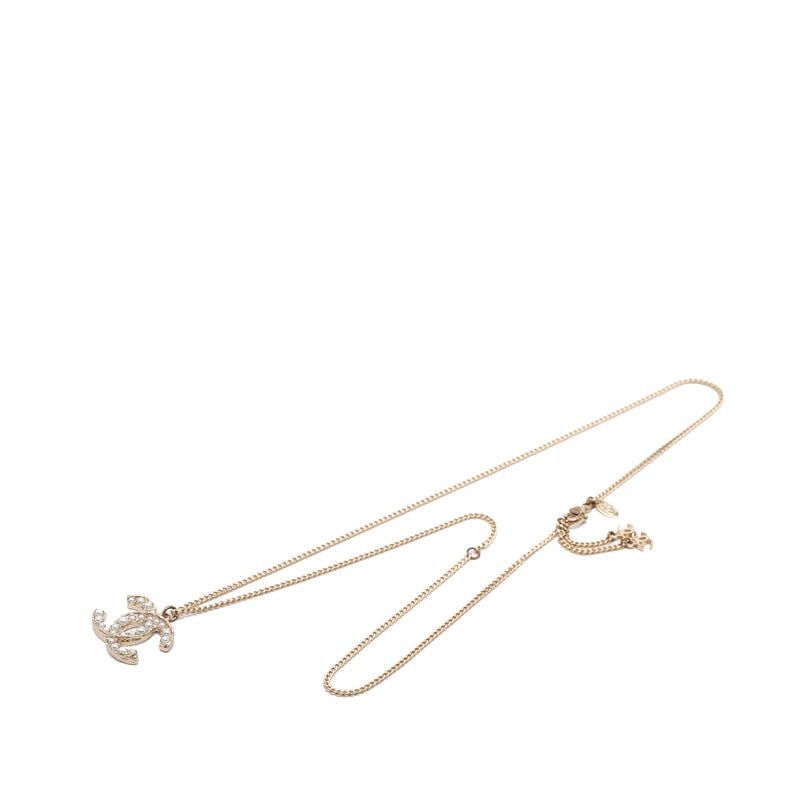 CC Gold Plated Faux Pearl Pendant Necklace - Image 5