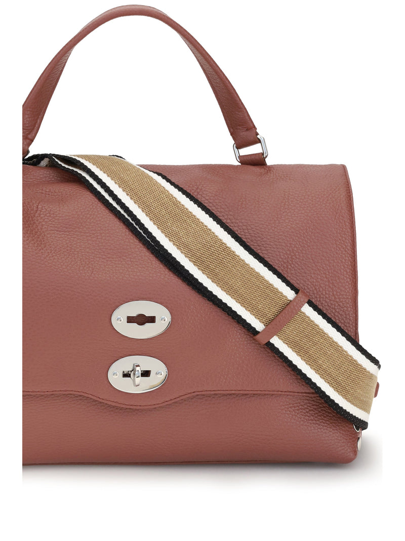 Zanellato Top Handle Bag — Red Calf Leather Bos Taurus