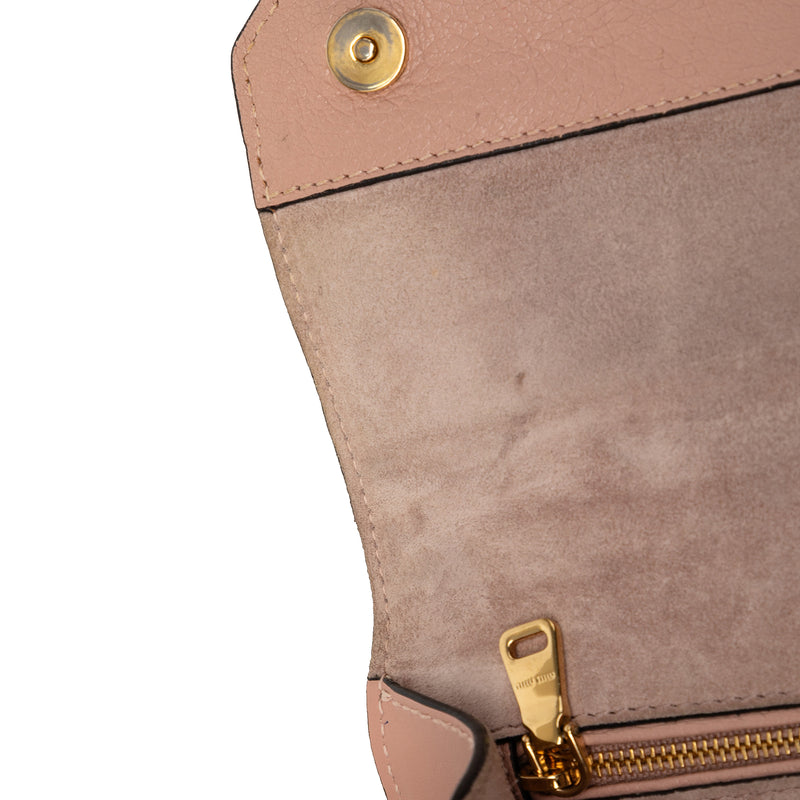 Goatskin Madras Soft Calf Crystal Embellished Crossbody - Image 6