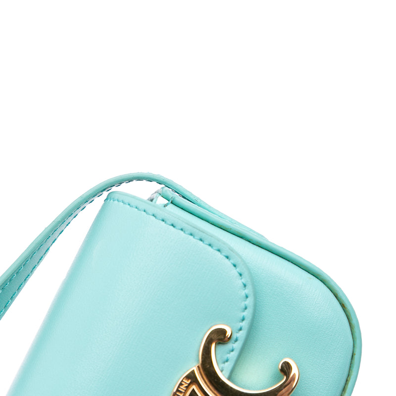 Leather Triomphe AirPods Case with Strap - Image 9