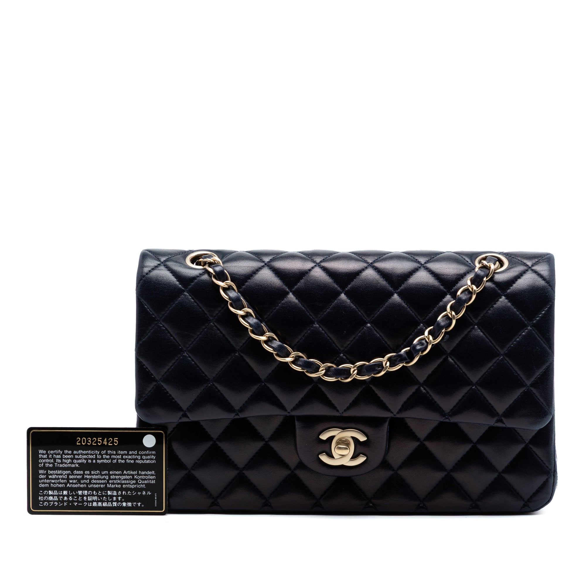 Medium Classic Lambskin Double Flap - Image 7