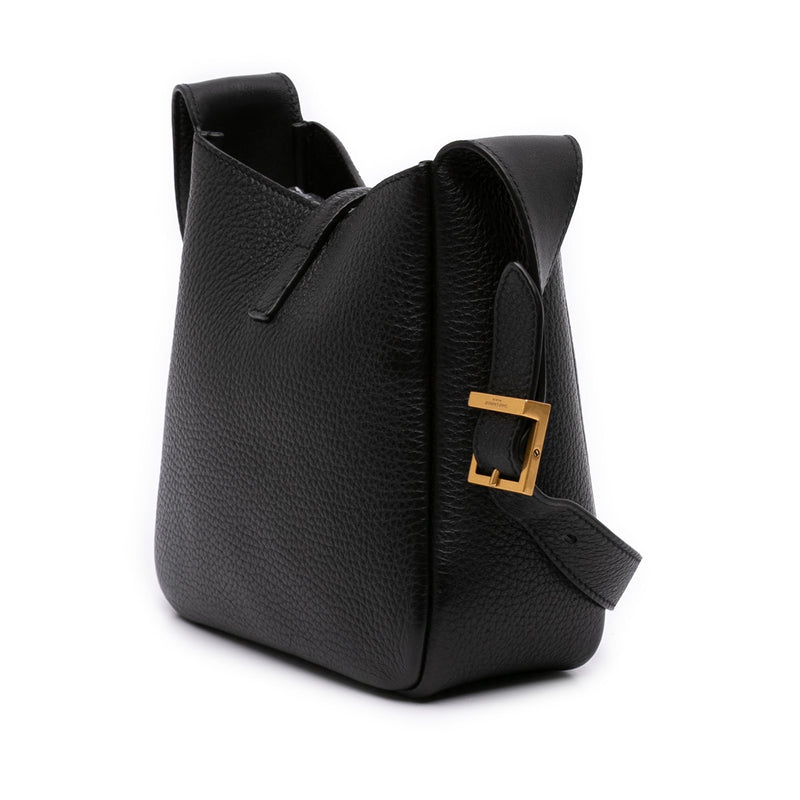 Baby Grained Calfskin Supple Le 5 a 7 Soft Hobo - Image 2