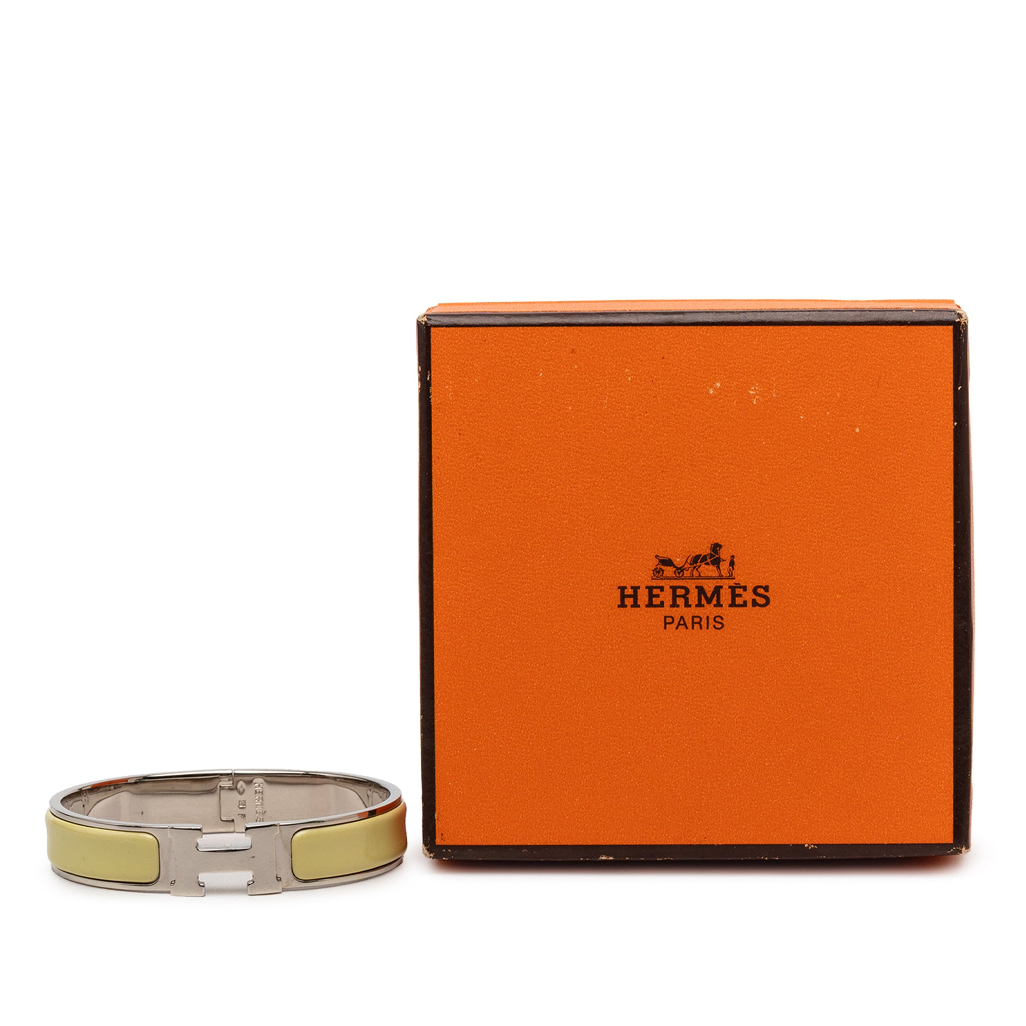 Narrow Enamel Clic H Bracelet PM - Image 6