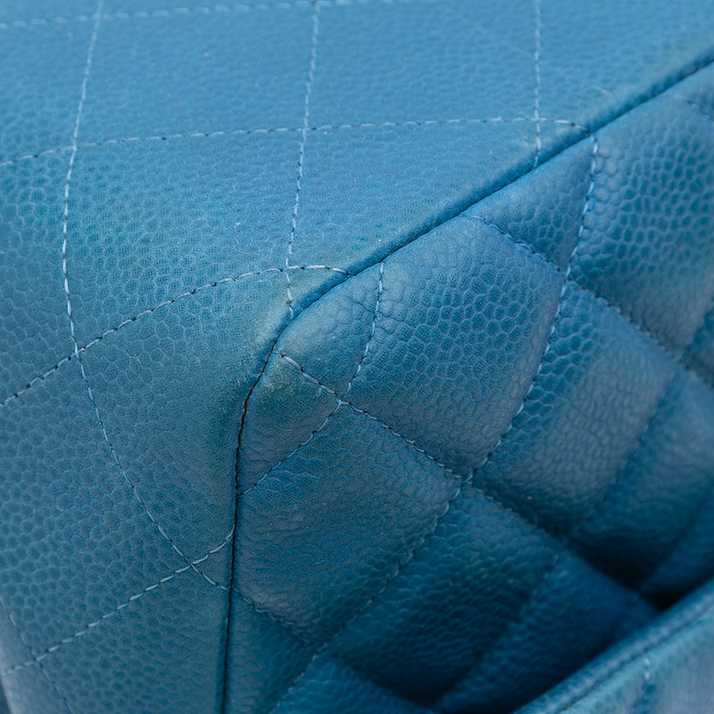 Jumbo Classic Caviar Double Flap - Image 11