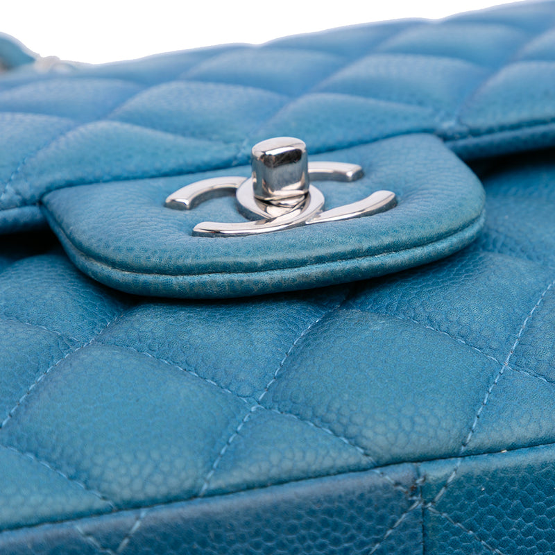 Jumbo Classic Caviar Double Flap - Image 13