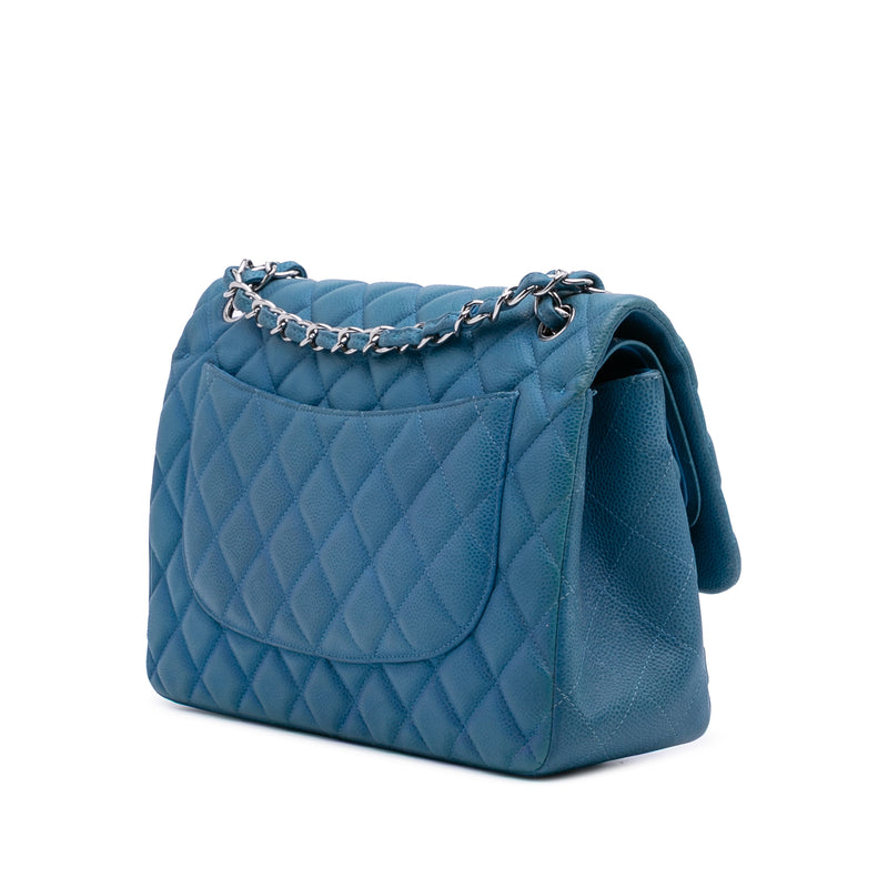 Jumbo Classic Caviar Double Flap - Image 2
