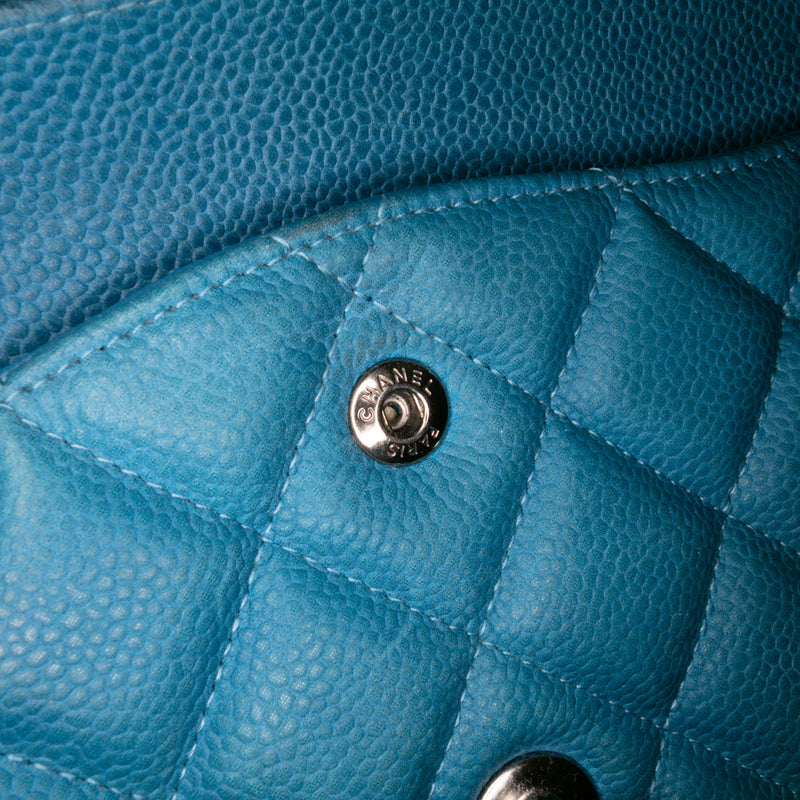 Jumbo Classic Caviar Double Flap - Image 7