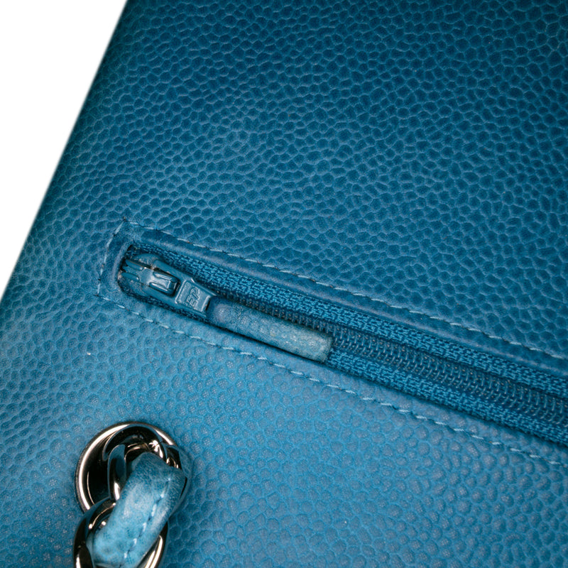 Jumbo Classic Caviar Double Flap - Image 8