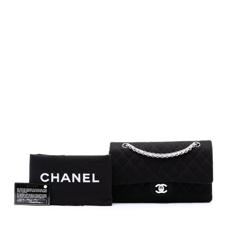 Medium Classic Jersey Bijoux Chain Double Flap - Image 6