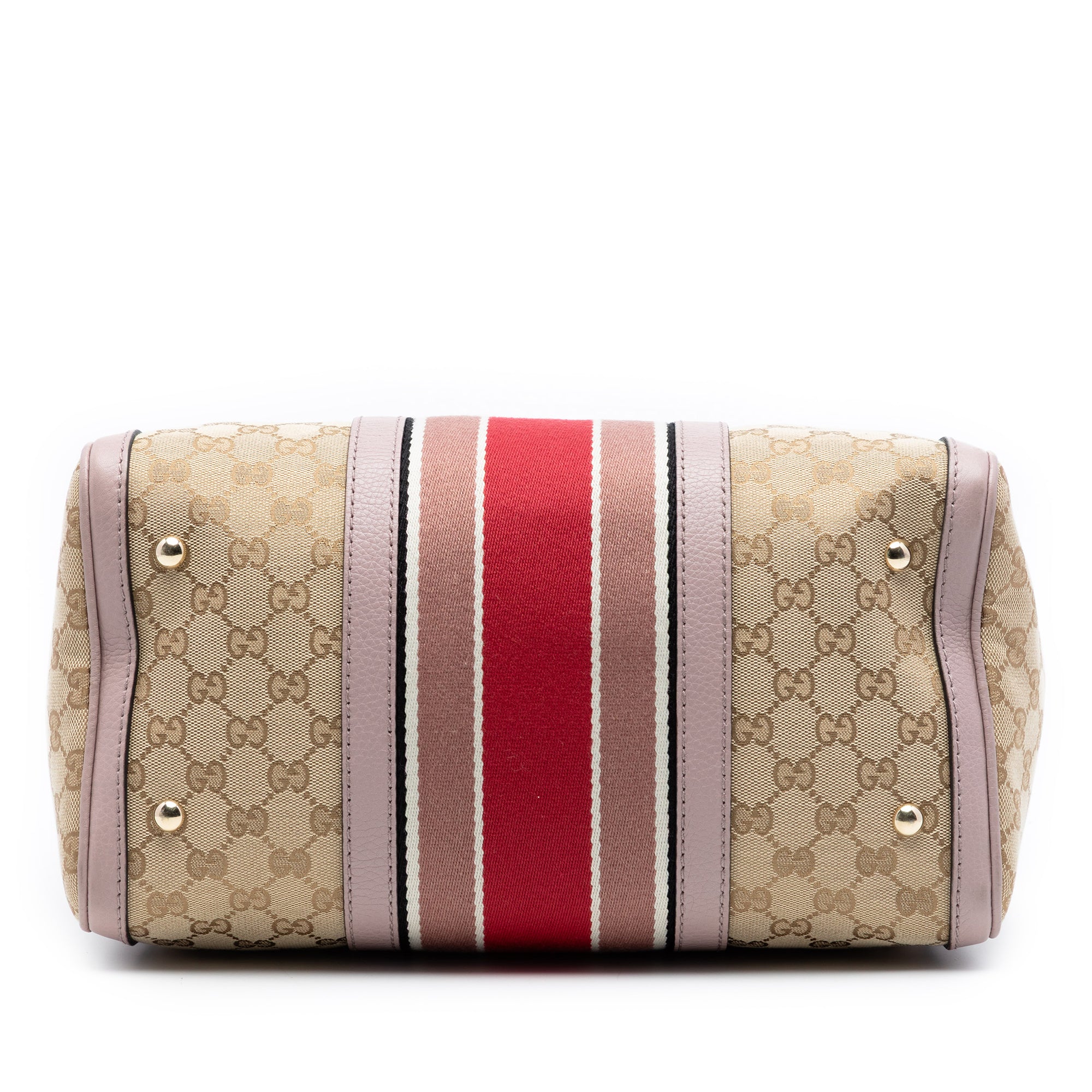 Medium GG Canvas Web Joy Boston Bag - Image 3