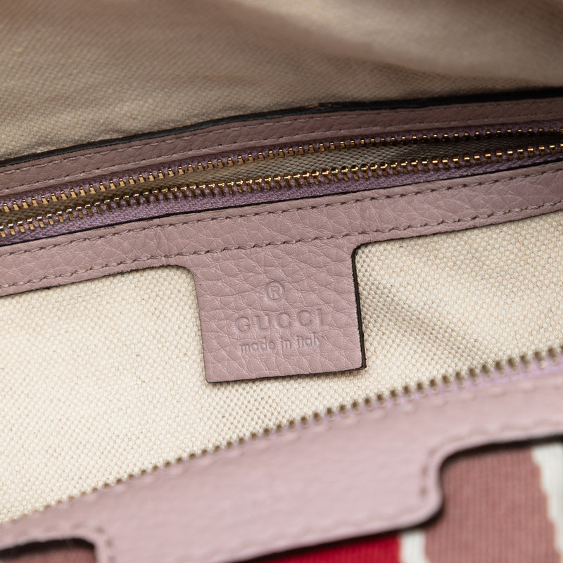 Medium GG Canvas Web Joy Boston Bag - Image 5