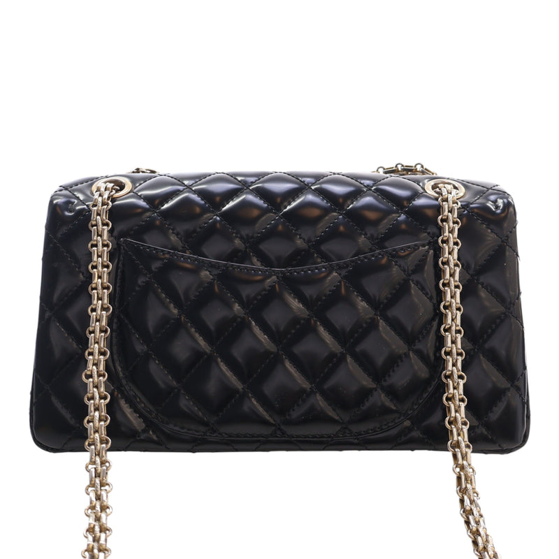 Quilted Glazed Calfskin Reissue 2.55 Accordion Flap 225 - Image 4