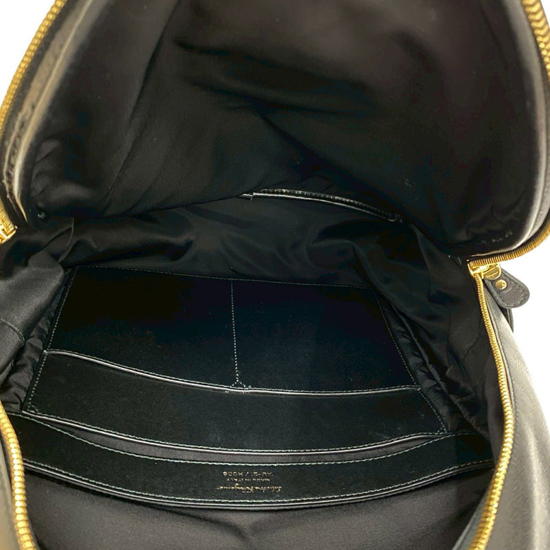 Leather Gancini City Zip Backpack - Image 3