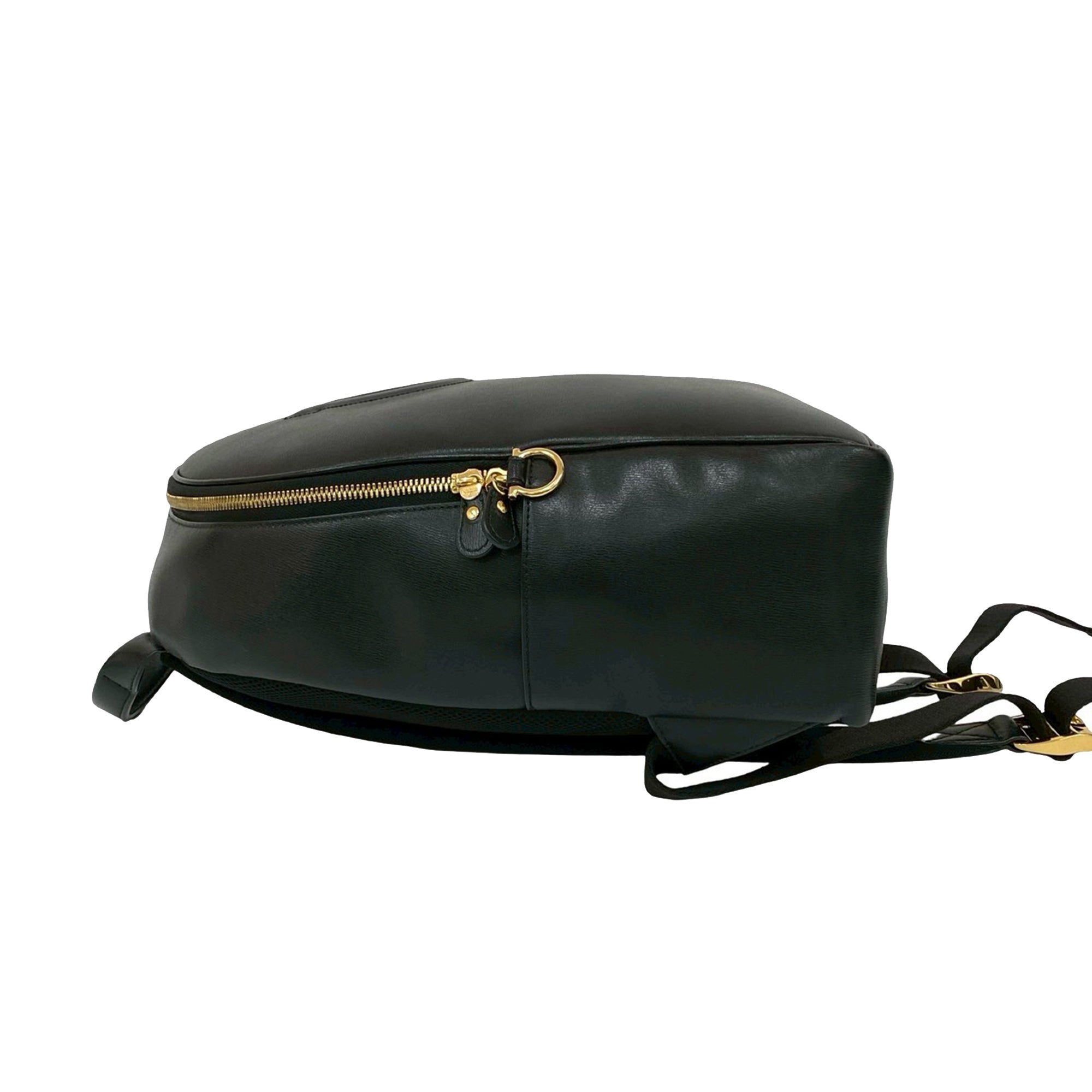 Leather Gancini City Zip Backpack - Image 5