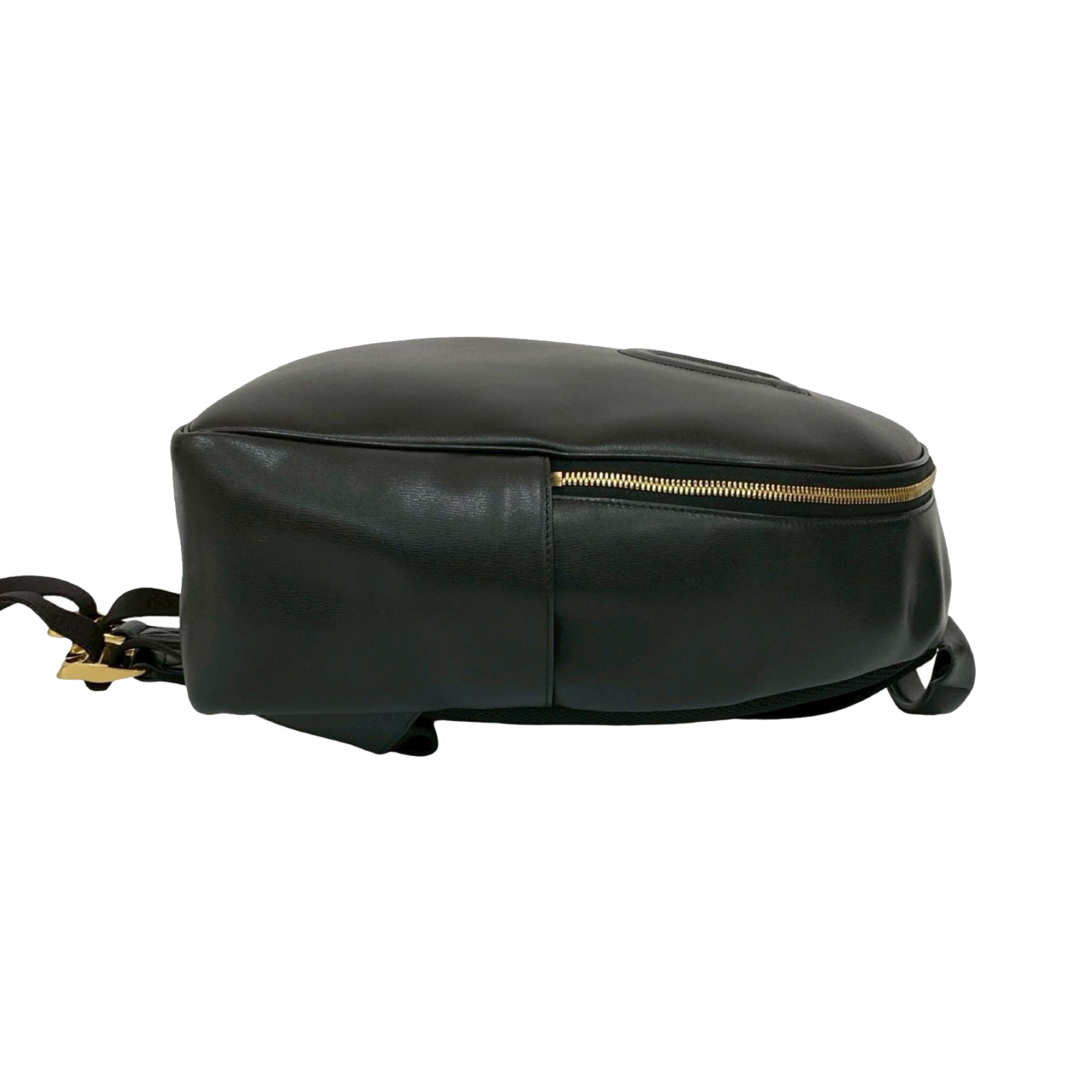 Leather Gancini City Zip Backpack - Image 6